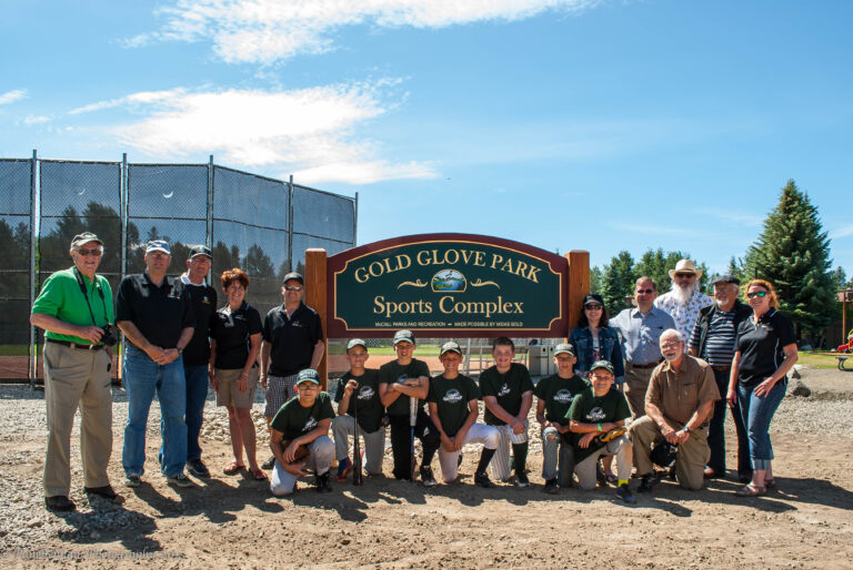 Gold Glove Park Dedication
