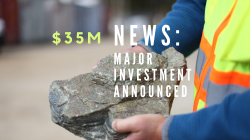 NEWS: New $35 Million Investment