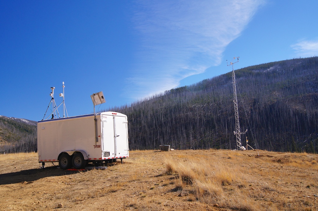 MET Tower and Trailer.